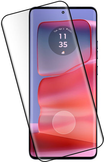 Idol 1991 3D 0.3mm Tempered Glass Μαύρο (Motorola Edge 50 Pro)