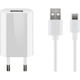 Goobay Ladegerät mit USB-A Anschluss und Kabel USB-C 5W Weißs (45300)