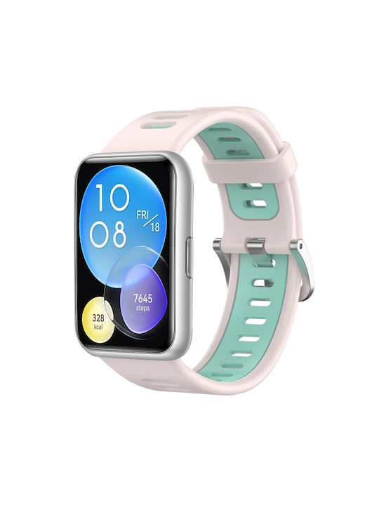 Armband Silikon Rosa (Huawei Watch Fit)
