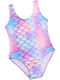Tatu Moyo Kids Swimwear One-Piece Pink, Purple, Turquoise