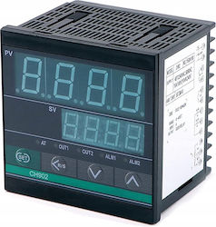 Ch902 Tempcontrol – Controler de Temperatură pentru Panou LED 0–400°C 48–240V AC Releu SSR 96x96x78mm Tip K Pt100 2 Alarme