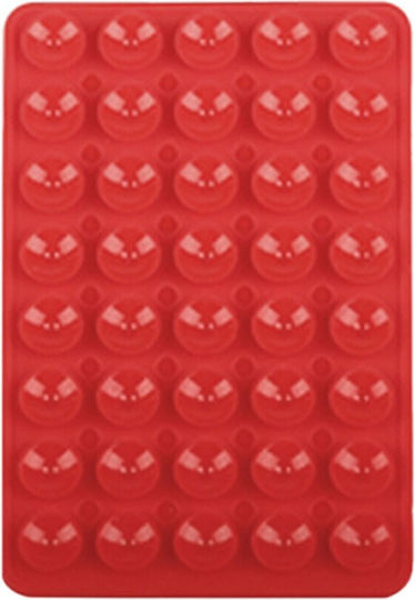 Silicone Desk Stand for Mobile in Red color