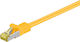 Goobay S/FTP Cat.6a Ethernet Network Cable 5m Y...