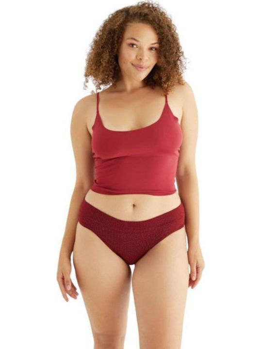 Βαμβακερά High Waist Women's Slip MultiPack Colorful