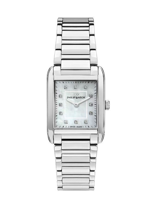 Philip Watch Women's Watch Battery with Silver Stainless Steel Bracelet