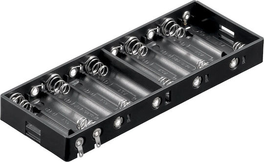 Goobay 10x Aa Mignon Battery Holder 10 Pcs 11986