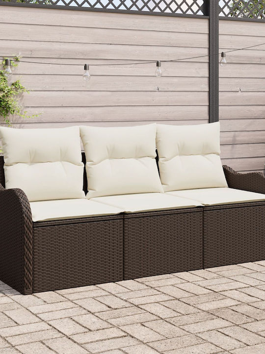 Tree-Seater Sofa Outdoor Rattan with Pillows 55...