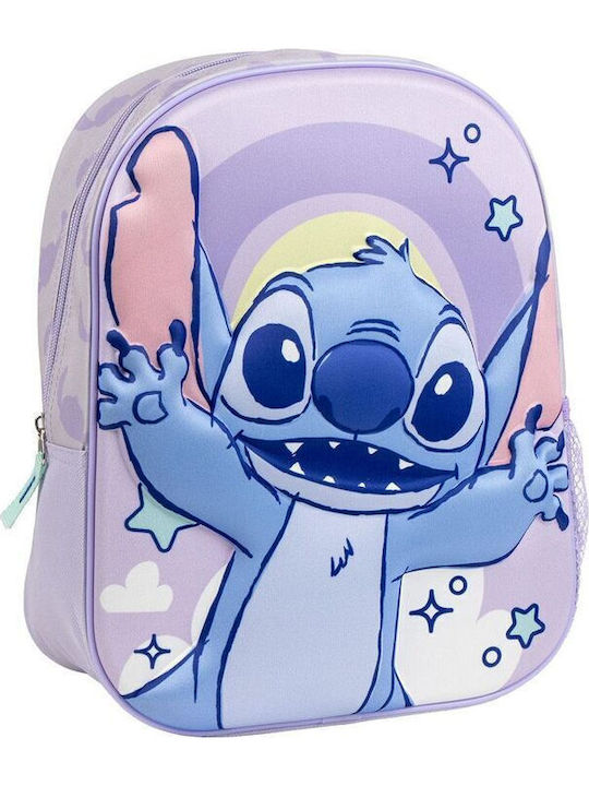 Cerda Stitch School Backpack Kindergarten Lilac...