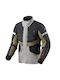 Rev'IT Neptune 3 Men's Motorcycle Jacket 4 Seasons Waterproof Black-Dark Green