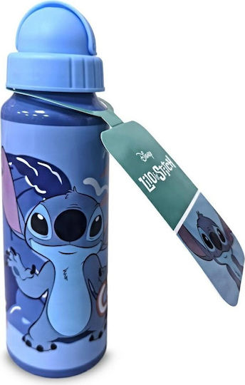 Coriex Stainless Steel Kids Water Bottle Stitch Non Spill 550ml