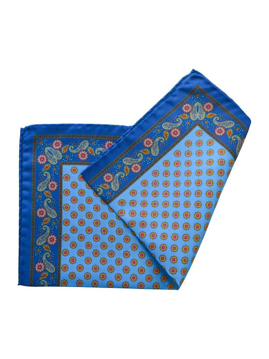 Seidig Blau