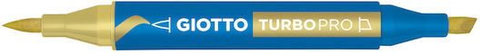 Giotto Turbo Pro Gelb Zeichenmarker Doppelseitig