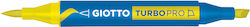 Giotto Turbo Pro Κίτρινος Μαρκαδόρος Ζωγραφικής...