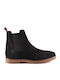 Wildleder Schwarz Herrenstiefel