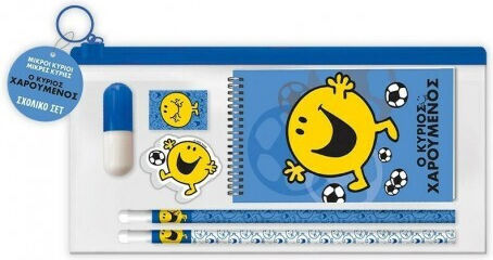 School Set Pencil Case Mr. Happy 2 Paper City