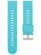 Rubber Strap Blue 22mm