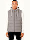 Ärmellos Jacke Gray