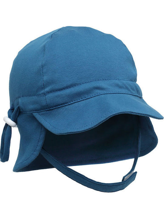 Kiokids Παιδικό Καπέλο Υφασμάτινο Αντηλιακό Navy Μπλε