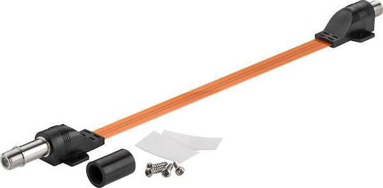 Goobay Antenna Cable Coax male - Coax female 0.5m (71410) 1pcs