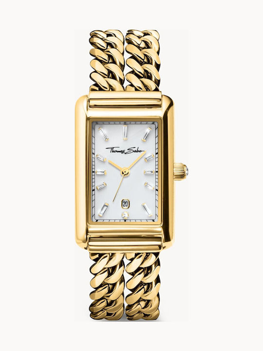 Thomas Sabo Women's Watch with Gold Metal Bracelet