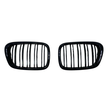 Μάσκα Bmw E39 1995-2003 Διπλές Γυαλιστερές 2τμχ Oem