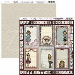 Scrapbooking Paper Dayka 30.5x30.5cm