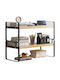 Bibliotecă Negru 50x20x36cm