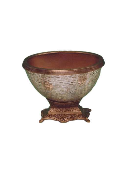 Galifas Decorative Bowl Brown 25x15cm