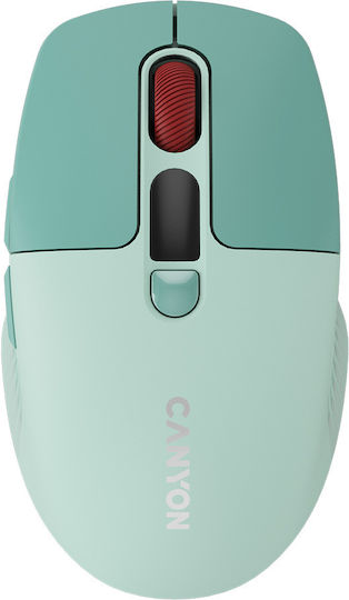 Canyon MW-26 LCD Silent Dual Mode Ασύρματο Ποντίκι Πράσινο