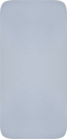 Baby Oliver Lenjerie De Patut Bebe Cu Cauciuc Gri 70x140cm