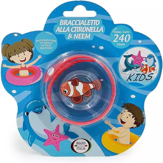 Brand Italia Insektenschutzmittel Band für Kinder Rot BR013-13