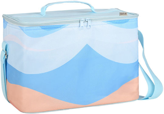 Estia Insulated Shoulderbag Save The Aegean 30 Liters L45 x W20 x H33cm Serene Shores