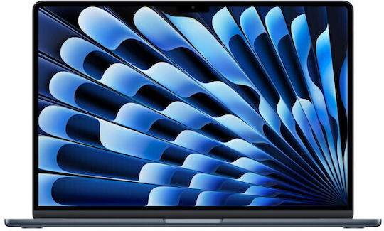 Apple MacBook Air 15.3 IPS Retina Display M4-10-Core 16GB 256GB SSD 10-Core GPU with 35W Charger Dual Port Midnight 70W GR Keyboard