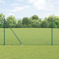 vidaXL Plasă De Sârmă Modul Verde 1.5x50m