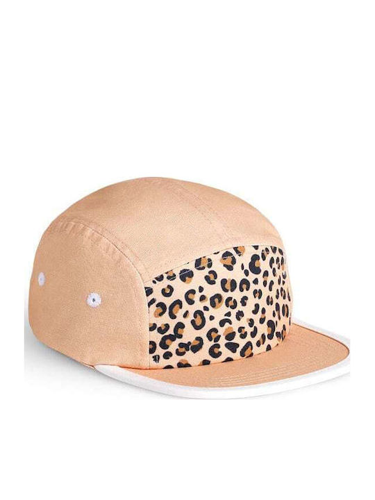 KiETLA Kinderhut Jockey Sonnenschutz Beige