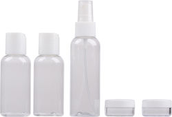 Dunlop Travel & Perfume Bottles 5 Pieces