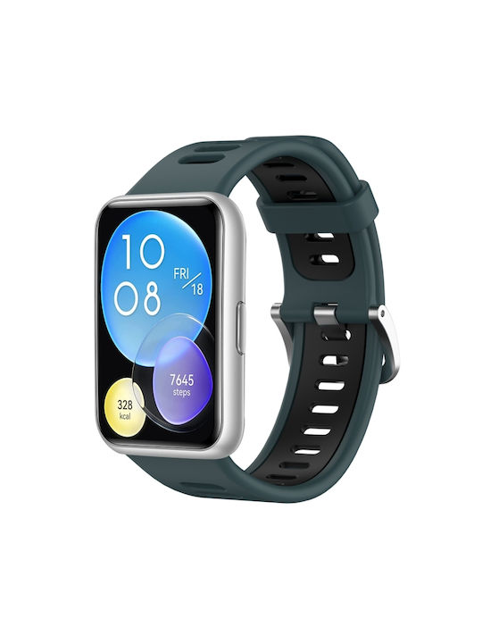 Λουράκι Σιλικόνης Πράσινο (Huawei Watch Fit)