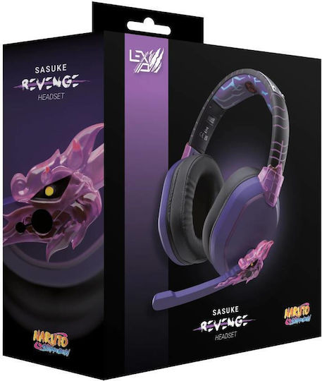 Lexip Sasuke Revenge Drahtlos Über Ohr Gaming-Headset mit Konnektivität 3,5 mm / Bluetooth Bunt für Nintendo Switch / PC / PS4 / PS5 / XBOX
