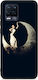 Realme 8 I Woman In Moon Black Glossy Θήκη