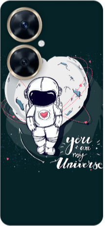 Huawei Nova 11i You Are My Universe Transparent Silicone TPU Case