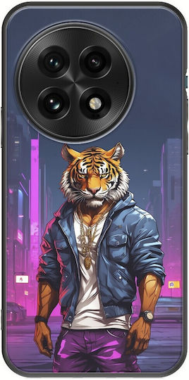 Animale de Stradă Tigru Oneplus 13 5g TPU Negru Silicon Negru