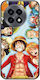 One Piece Oneplus 13r 5g Schwarzes TPU Schwarzes Silikon