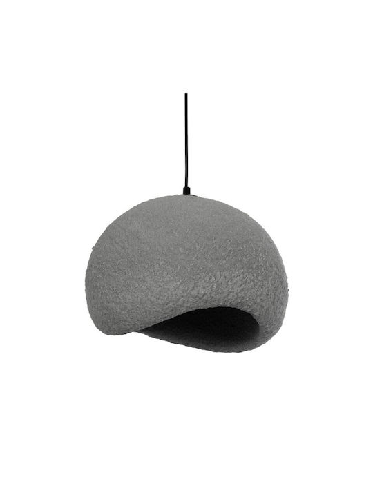 GloboStar Stone Hängelampe Gray Glocke mit Fass...