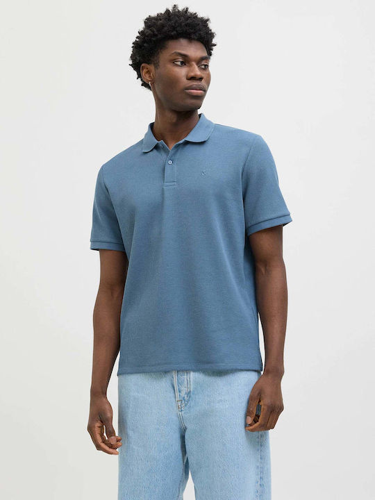 Polo Short Sleeve Blue Blouse