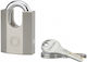 Thirard Steel Padlock Κρυμμένου Λαιμού with Key 50mm 1pcs