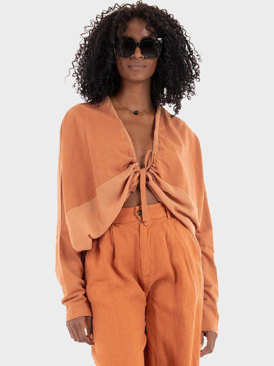 Deha Blouse Cinnamon