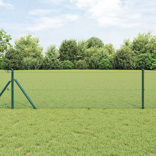 vidaXL Plasă de sârmă Module Verde 0.4x100m