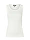 Women's Blouse Sleeveless White