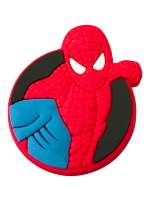 Crocs Jibbitz Charm Spiderman Red