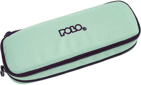Polo Duo Box Pencil Case with 2 Compartments Green